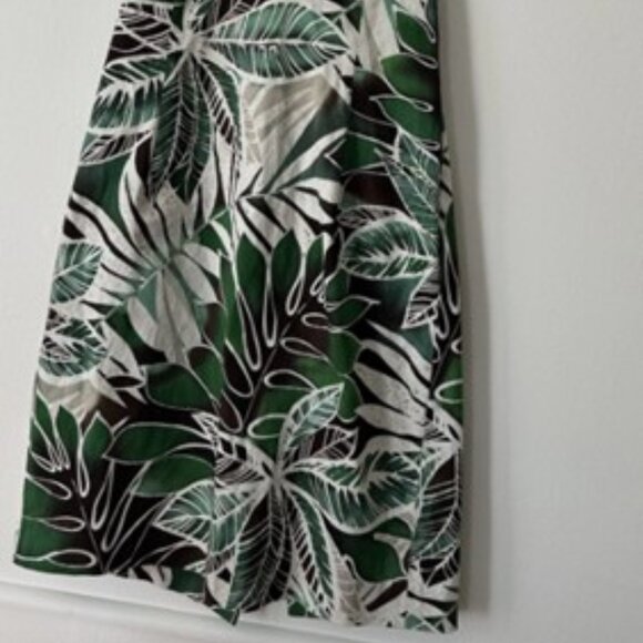 Jones New York Ladies printed Cotton Halter Dress - Sz 8 - Picture 10 of 13
